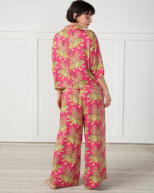 Bagheera 3/4 Sleeve PJ set  - Hot Pink