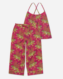 Bagheera Back to Bed PJ Set - Hot Pink