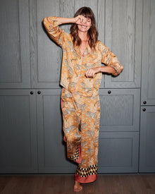 Bagheera - Checkered PJ Set - Tobacco