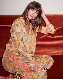 Bagheera - Checkered PJ Set - Tobacco