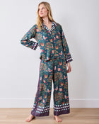 Hen House - Checkered PJ Set - Navy