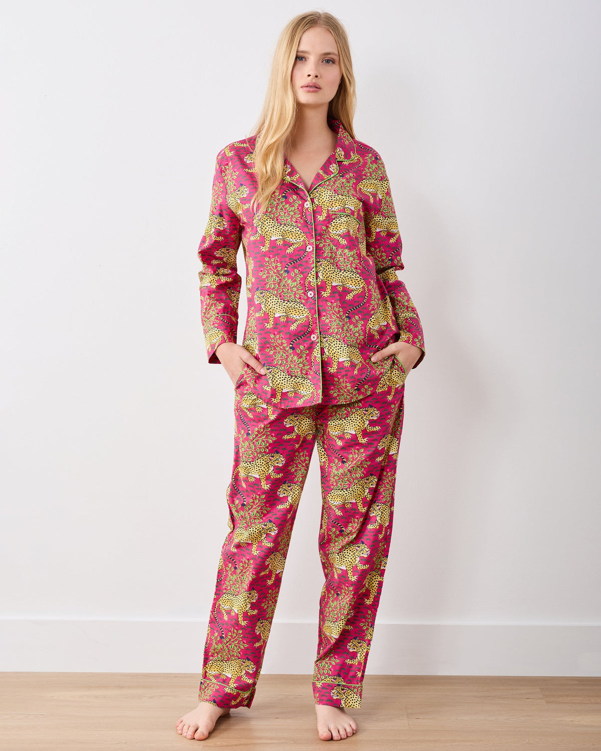 Bagheera PJ Set - Hot Pink