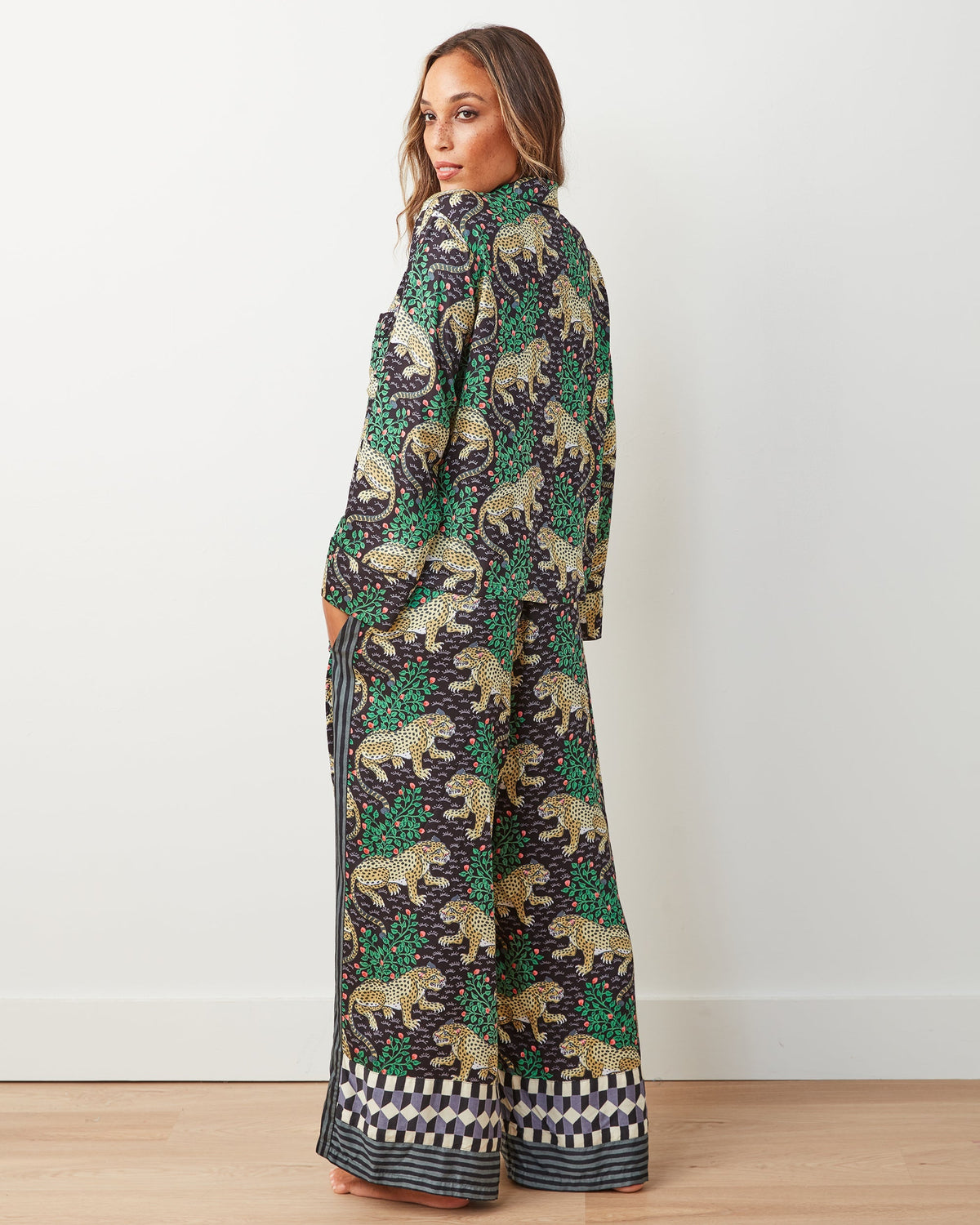 Bagheera - Checkered PJ Set - Ink