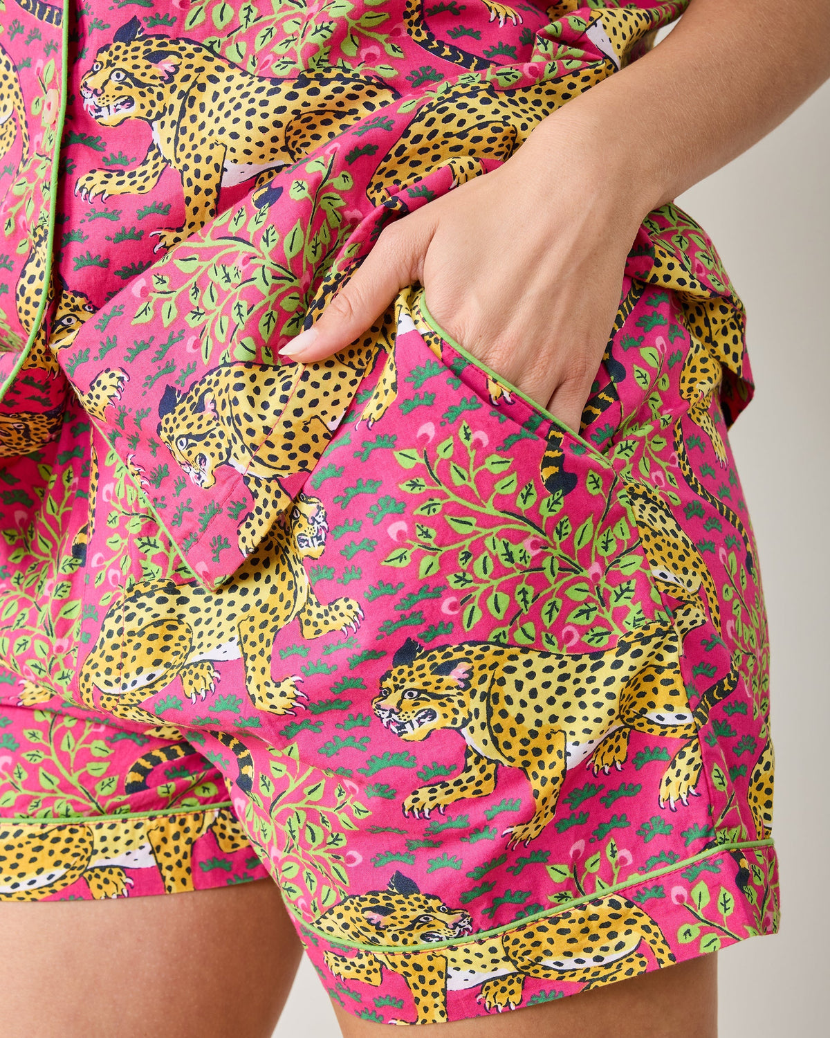 Bagheera Shorts Set - Hot Pink