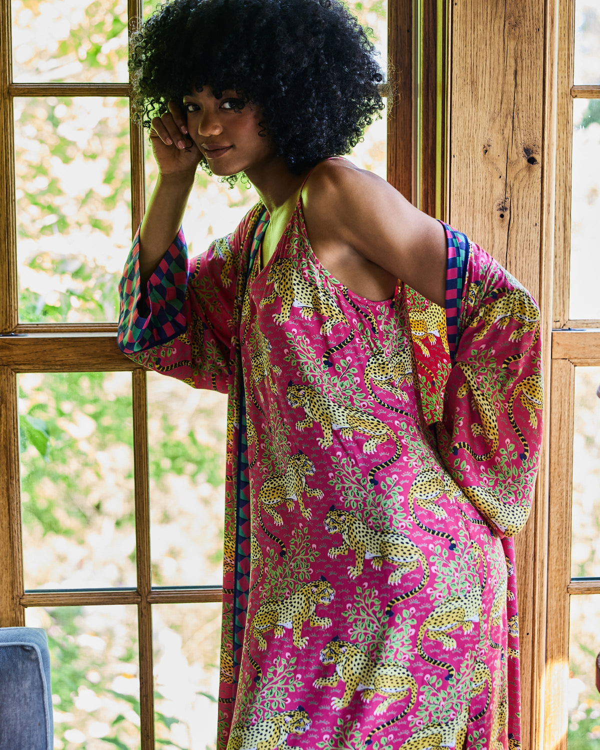 Bagheera Nightie - Hot Pink