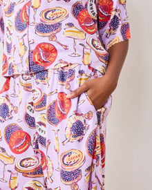Champagne & Caviar 3/4 Sleeve - Lavender Spritz