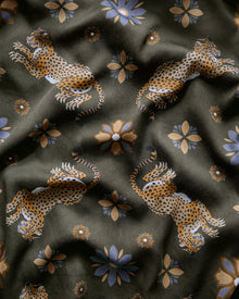 Bagheera Kaleidoscope - Tall Eco Satin Wrap Set - Olive