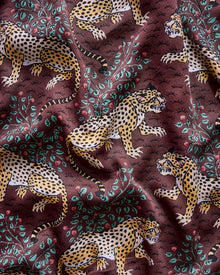 Bagheera 3/4 Sleeve PJ set  - Raisin