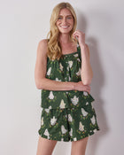Gardening Ghosts Back to Bed Shorts Set - Overgrown Moss