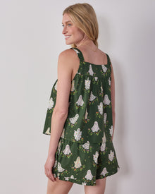 Gardening Ghosts Back to Bed Shorts Set - Overgrown Moss
