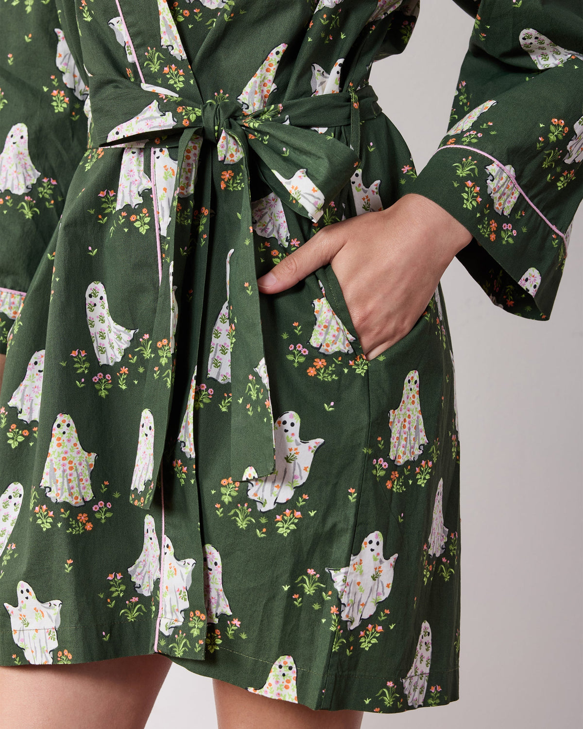 Gardening Ghosts Robe - Overgrown Moss