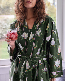 Gardening Ghosts Robe - Overgrown Moss