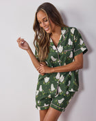 Gardening Ghosts Shorts Set - Overgrown Moss