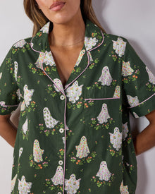 Gardening Ghosts Shorts Set - Overgrown Moss