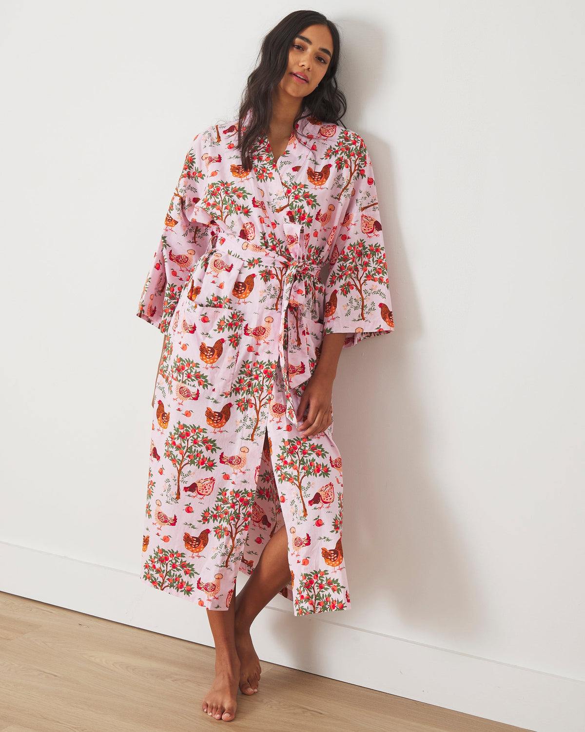 Hen House Robe - Ballet Pink