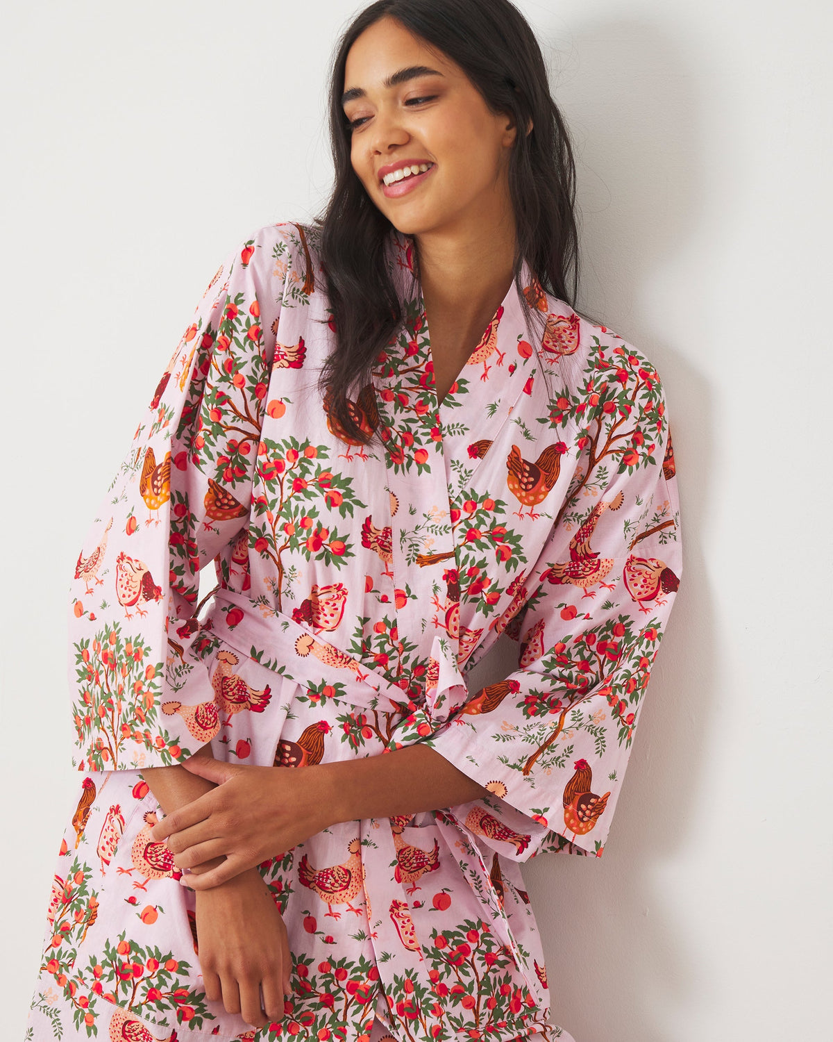 Hen House Robe - Ballet Pink