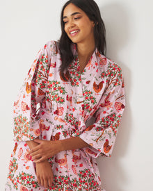 Hen House Robe - Ballet Pink