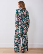 Champagne & Caviar PJ Set - Peacock Feather