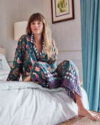 Hen House - Checkered PJ Set - Navy
