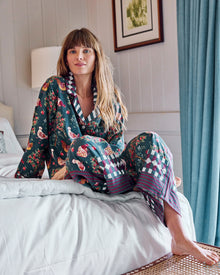 Hen House - Checkered PJ Set - Navy