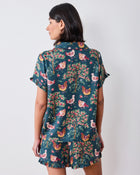 Hen House Shorts Set - Navy
