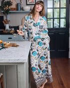 Champagne & Caviar - Checkered PJ Set - Pearl