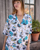 Champagne & Caviar 3/4 Sleeve PJ set - Pearl
