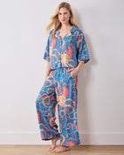 Octopus Isle 3/4 Sleeve PJ set - Ocean Eyes