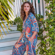 Octopus Isle 3/4 Sleeve PJ set  - Ocean Eyes