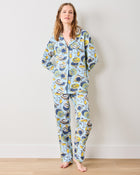 Champagne & Caviar PJ Set - Pale Blue