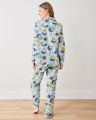 Champagne & Caviar PJ Set - Pale Blue