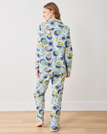 Champagne & Caviar PJ Set - Pale Blue