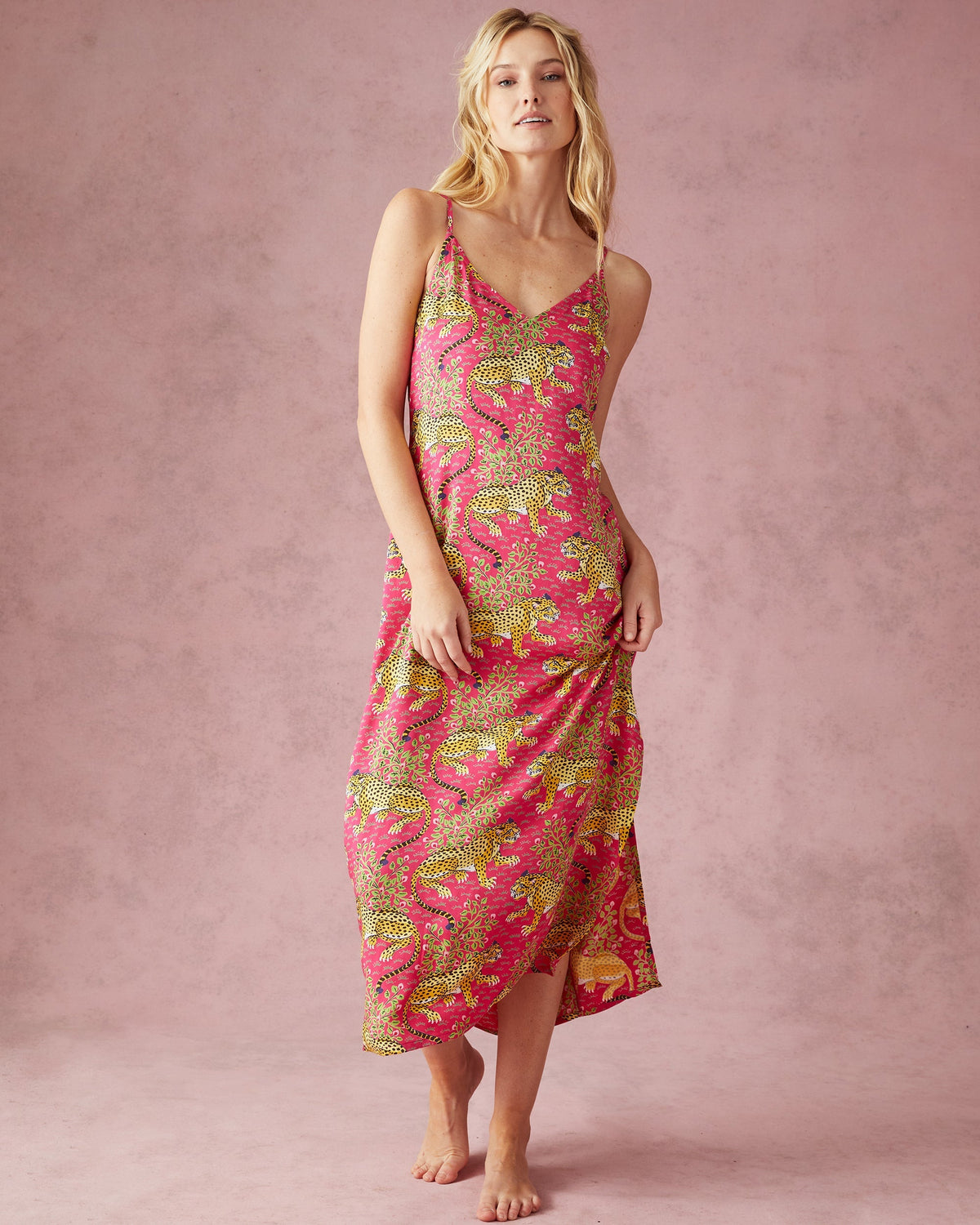 Bagheera Nightie - Hot Pink