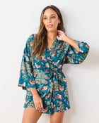 Hen House Robe - Navy
