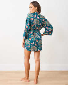 Hen House Robe - Navy