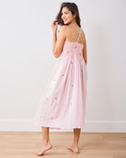 Hen House Embroidered Nightie - Ballet Pink