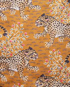 Bagheera Checkered Robe - Tobacco