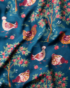 Hen House Robe - Navy