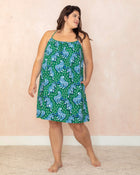Tiger Queen - Cami Nightgown - Jade