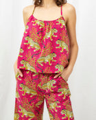 Bagheera Back to Bed PJ Set - Hot Pink