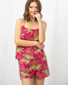 Bagheera Back to Bed Shorts Set - Hot Pink
