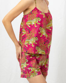 Bagheera Back to Bed Shorts Set - Hot Pink