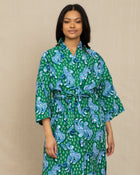 Tiger Queen Robe - Jade