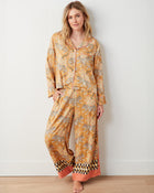 Bagheera - Checkered PJ Set - Tobacco