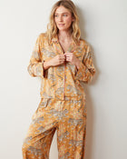 Bagheera - Checkered PJ Set - Tobacco