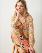 Bagheera - Checkered PJ Set - Tobacco