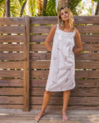 Daughters of Triton - Back to Bed Nightgown - Cloud